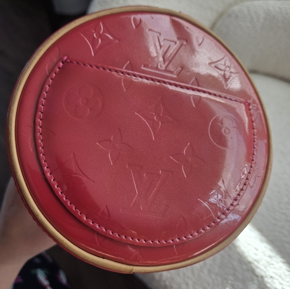 Louis Vuitton Red Vernis papillon bedford bag - Picture 8 of 17